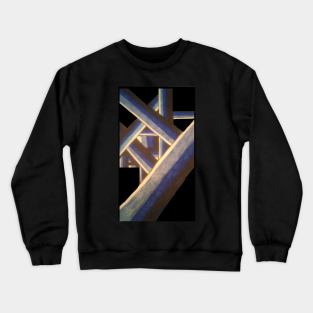 Blue Figure Crewneck Sweatshirt